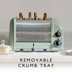 Dualit 40578 AWS Classic 4 Slice Toaster - Sage Dualit 40578 AWS Classic 4 Slice Toaster - Sage