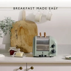 Dualit 20461 AWS Classic 2 Slice Toaster - Sage Dualit 20461 AWS Classic 2 Slice Toaster - Sage