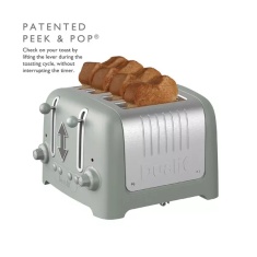 Dualit 46220 Lite 4 Slice Long Slot Toaster - Sage Dualit 46220 Lite 4 Slice Long Slot Toaster - Sage