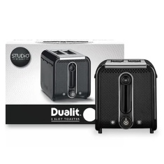 Dualit 26410 Studio 2 Slice Toaster - Black Dualit 26410 Studio 2 Slice Toaster - Black