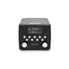 Roberts Sound 49BK DAB+/FM Bedside Radio W/ CD & Bluetooth - Black Roberts Sound 49BK DAB+/FM Bedside Radio W/ CD & Bluetooth - Black