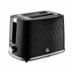 Swan ST14071BLK Windsor 2 Slice Toaster - Black Swan ST14071BLK Windsor 2 Slice Toaster - Black