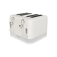 Laura Ashley VQSBT842LACWUK 4 Slice Toaster - Cotton White Laura Ashley VQSBT842LACWUK 4 Slice Toaster - Cotton White