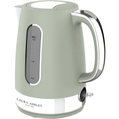 Laura Ashley VQSBPKK433BLADSLUK 1.7L Jug Kettle - Sage Leaf Laura Ashley VQSBPKK433BLADSLUK 1.7L Jug Kettle - Sage Leaf