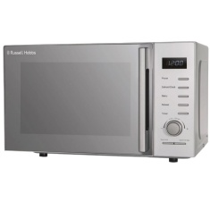 Russell Hobbs RHM2348S 800W Solo Microwave 23L - Silver Russell Hobbs RHM2348S 800W Solo Microwave 23L - Silver