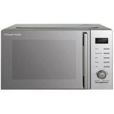 Russell Hobbs RHM2348S 800W Solo Microwave 23L - Silver Russell Hobbs RHM2348S 800W Solo Microwave 23L - Silver