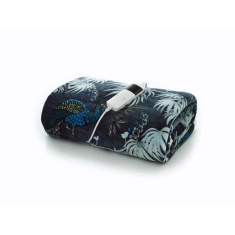 Deyongs Peacocks Heated Throw 140x180cm - Teal Deyongs Peacocks Heated Throw 140x180cm - Teal