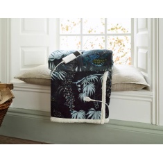 Deyongs Peacocks Heated Throw 140x180cm - Teal Deyongs Peacocks Heated Throw 140x180cm - Teal