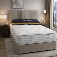 Highgrove Belvedere 3000 Mattress & Divan Set With Headboard Highgrove Belvedere 3000 Mattress & Divan Set With Headboard