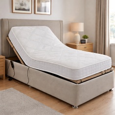 Highgrove Lambeth Chirogel 1000 Pocket Sprung Mattress & Adjustable Electric Bed Highgrove Lambeth Chirogel 1000 Pocket Sprung Mattress & Adjustable Electric Bed