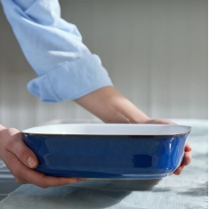 Denby Imperial Blue Square Oven Dish Denby Imperial Blue Square Oven Dish