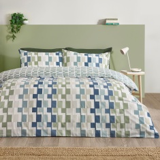 Catherine Lansfield Bryson Duvet Set - Blue Catherine Lansfield Bryson Duvet Set - Blue