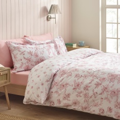 Catherine Lansfield Mirabelle Duvet Set - Pink Catherine Lansfield Mirabelle Duvet Set - Pink