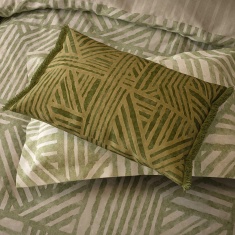 Harlequin Crater Cushion 60x40cm - Jade Harlequin Crater Cushion 60x40cm - Jade