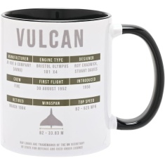 RAF Printed Mug Vulcan RAF Printed Mug Vulcan