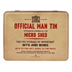 Civil Defence Micro Shed Tin Civil Defence Micro Shed Tin