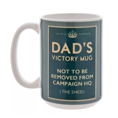Civil Defence Dad's Victory Mug 15oz Civil Defence Dad's Victory Mug 15oz