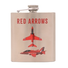 RAF 6oz Hip Flask Red Arrows RAF 6oz Hip Flask Red Arrows