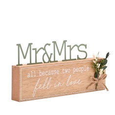 Love Story Mr & Mrs Mantel Plaque Fell In Love Love Story Mr & Mrs Mantel Plaque Fell In Love