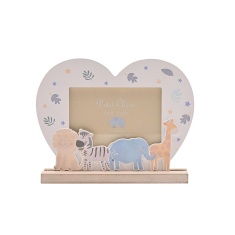 Petit Cheri Animals Heart Frame 6 X 4 Petit Cheri Animals Heart Frame 6 X 4