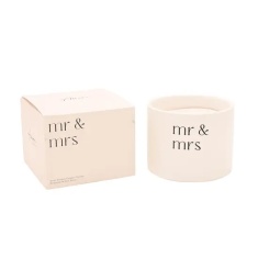 Amore Double Wick Candle - Mr & Mrs Amore Double Wick Candle - Mr & Mrs