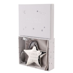 Bambino Silver Plated Star Plaque Bambino Silver Plated Star Plaque