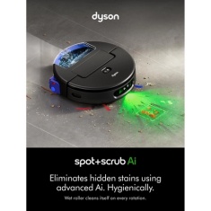 Dyson Cordless Spot+Scrub AI Robot Vacuum - Black Dyson Cordless Spot+Scrub AI Robot Vacuum - Black