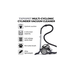 Tower TXP10PET Cylinder Vacuum Cleaner Tower TXP10PET Cylinder Vacuum Cleaner