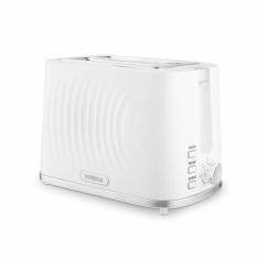 Tower T20090WHT Sonar 2 Slice Toaster - White Tower T20090WHT Sonar 2 Slice Toaster - White