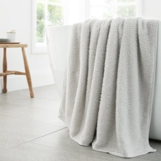 Bianca Soft Zero Twist Spa Towel - Silver Bianca Soft Zero Twist Spa Towel - Silver