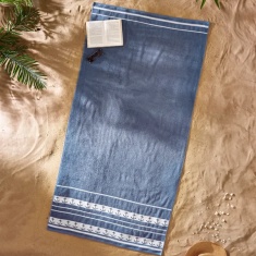 Catherine Lansfield Anchors XL Cotton Beach Towel Catherine Lansfield Anchors XL Cotton Beach Towel