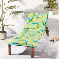 Catherine Lansfield Lemons Cotton Sun Lounger/Beach Towel Catherine Lansfield Lemons Cotton Sun Lounger/Beach Towel