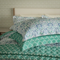Morris & Co Little Chintz Duvet Set - Blue Morris & Co Little Chintz Duvet Set - Blue