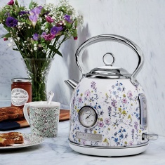 Laura Ashley VQSBPKK336LAWMUK 1.7L Dome Kettle - Wild Meadow Laura Ashley VQSBPKK336LAWMUK 1.7L Dome Kettle - Wild Meadow