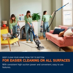 Vax CDUPLOXR LiftOut Reach Pet Upright Vacuum - Graphite/Blue Vax CDUPLOXR LiftOut Reach Pet Upright Vacuum - Graphite/Blue