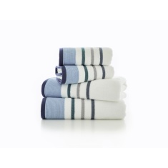 Deyongs Portland Stripe Supersoft Towel - Oceanic Deyongs Portland Stripe Supersoft Towel - Oceanic