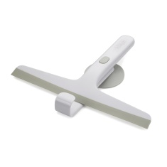 Joseph Joseph Compact Squeegee with Storage Hook - Grey/White Joseph Joseph Compact Squeegee with Storage Hook - Grey/White