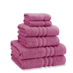 Catherine Lansfield Zero Twist Towels - Raspberry Catherine Lansfield Zero Twist Towels - Raspberry