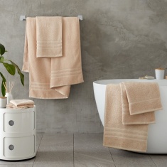 Catherine Lansfield Zero Twist Towels - Natural Catherine Lansfield Zero Twist Towels - Natural
