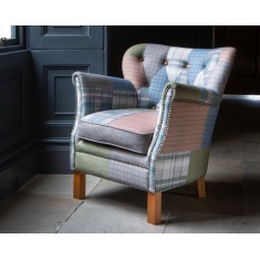 Jester Cool Hues Patchwork Tub Chair Jester Cool Hues Patchwork Tub Chair