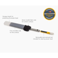 Joseph Joseph Cleantech 3-in-1 Duster with Storage Sheath Joseph Joseph Cleantech 3-in-1 Duster with Storage Sheath