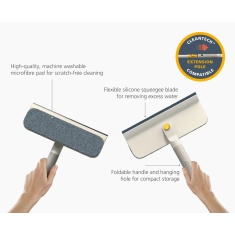 Joseph Joseph CleanTech 2-in-1 Glass Cleaning Squeegee Joseph Joseph CleanTech 2-in-1 Glass Cleaning Squeegee
