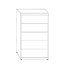 Wiemann Darwin 5 Drawer Unit Wiemann Darwin 5 Drawer Unit