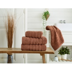 The Lyndon Company Rainham Cotton Towel - Clay The Lyndon Company Rainham Cotton Towel - Clay