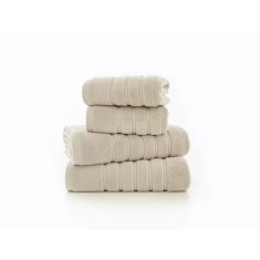 The Lyndon Company Rainham Cotton Towel - Taupe The Lyndon Company Rainham Cotton Towel - Taupe