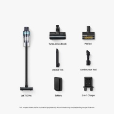 Samsung VS20B75AGR1EU Jet 75E Pet Cordless Vacuum Cleaner - Mint Samsung VS20B75AGR1EU Jet 75E Pet Cordless Vacuum Cleaner - Mint