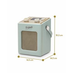 Roberts Revival Mini2 DAB+/FM Portable Radio With Bluetooth - Duck Egg Roberts Revival Mini2 DAB+/FM Portable Radio With Bluetooth - Duck Egg