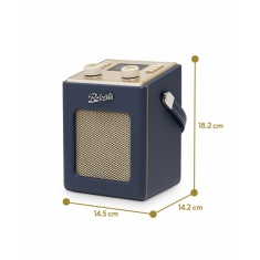 Roberts Revival Mini2 DAB+/FM Portable Radio With Bluetooth - Midnight Blue Roberts Revival Mini2 DAB+/FM Portable Radio With Bluetooth - Midnight Blue