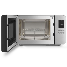 Smeg MOC01BLMUK 900W Microwave with Grill 29L - Black Smeg MOC01BLMUK 900W Microwave with Grill 29L - Black