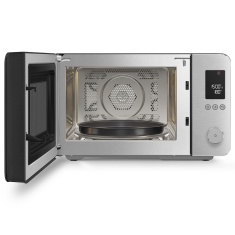 Smeg MOC02BLMUK 900W Combi Microwave with Oven Air Fry & Grill 27L - Black Smeg MOC02BLMUK 900W Combi Microwave with Oven Air Fry & Grill 27L - Black